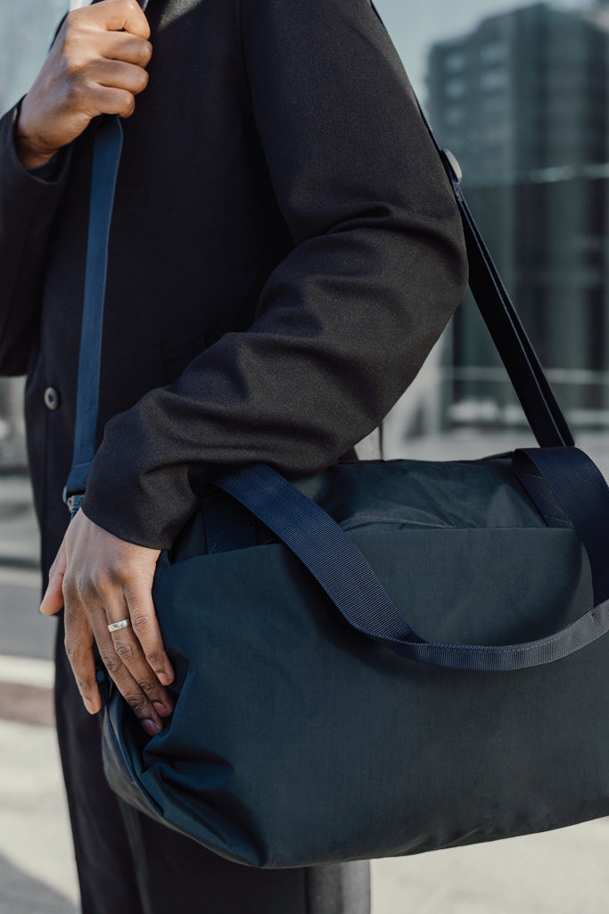KENTO URBAN RCS recycled nylon Weekender - Navy