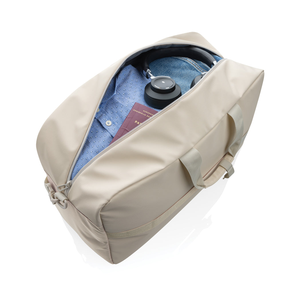 Armond AWARE™ RPET weekend duffel - Beige