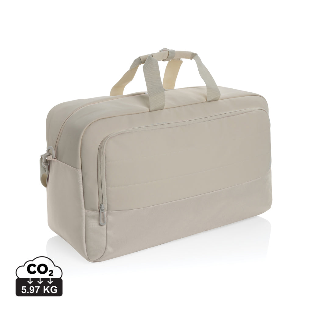 Armond AWARE™ RPET weekend duffel - Beige