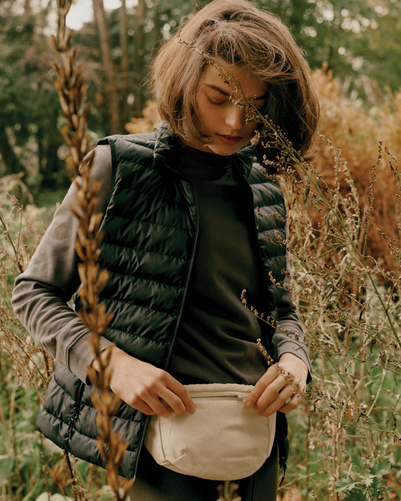 Impact AWARE™ 285gsm rcanvas hip bag undyed - Off White