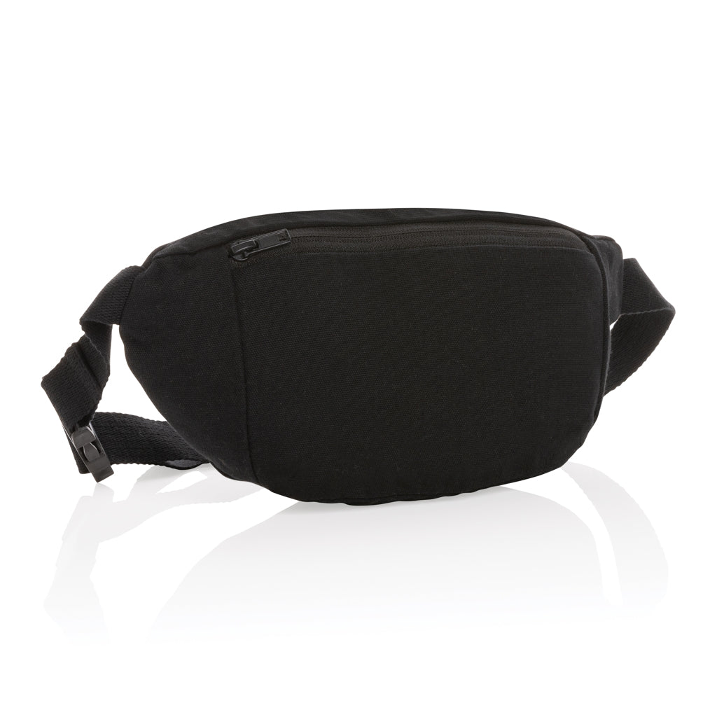 Impact AWARE™ 285gsm rcanvas hip bag undyed - Black