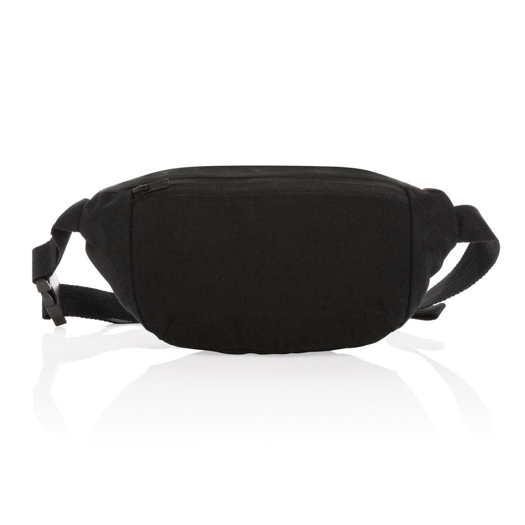 Impact AWARE™ 285gsm rcanvas hip bag undyed - Black