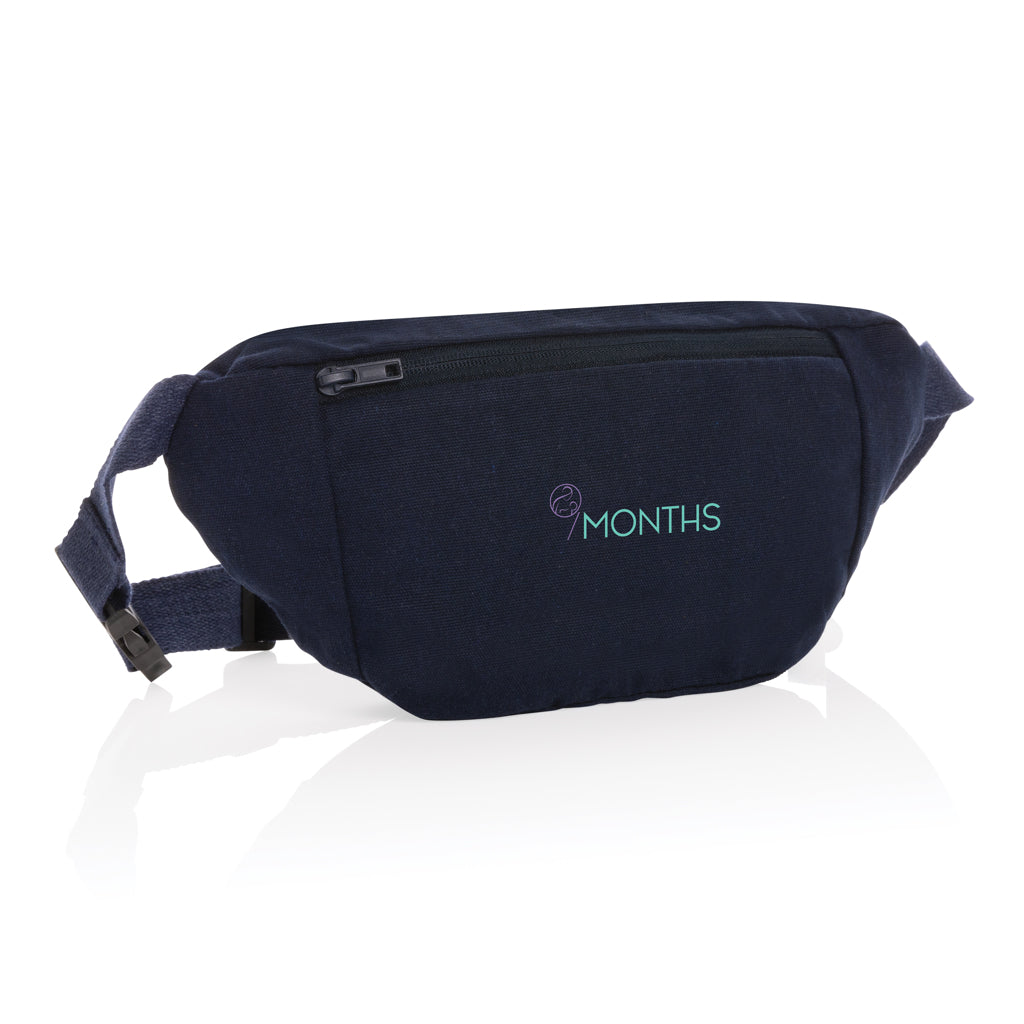 Impact AWARE™ 285gsm rcanvas hip bag undyed - Navy