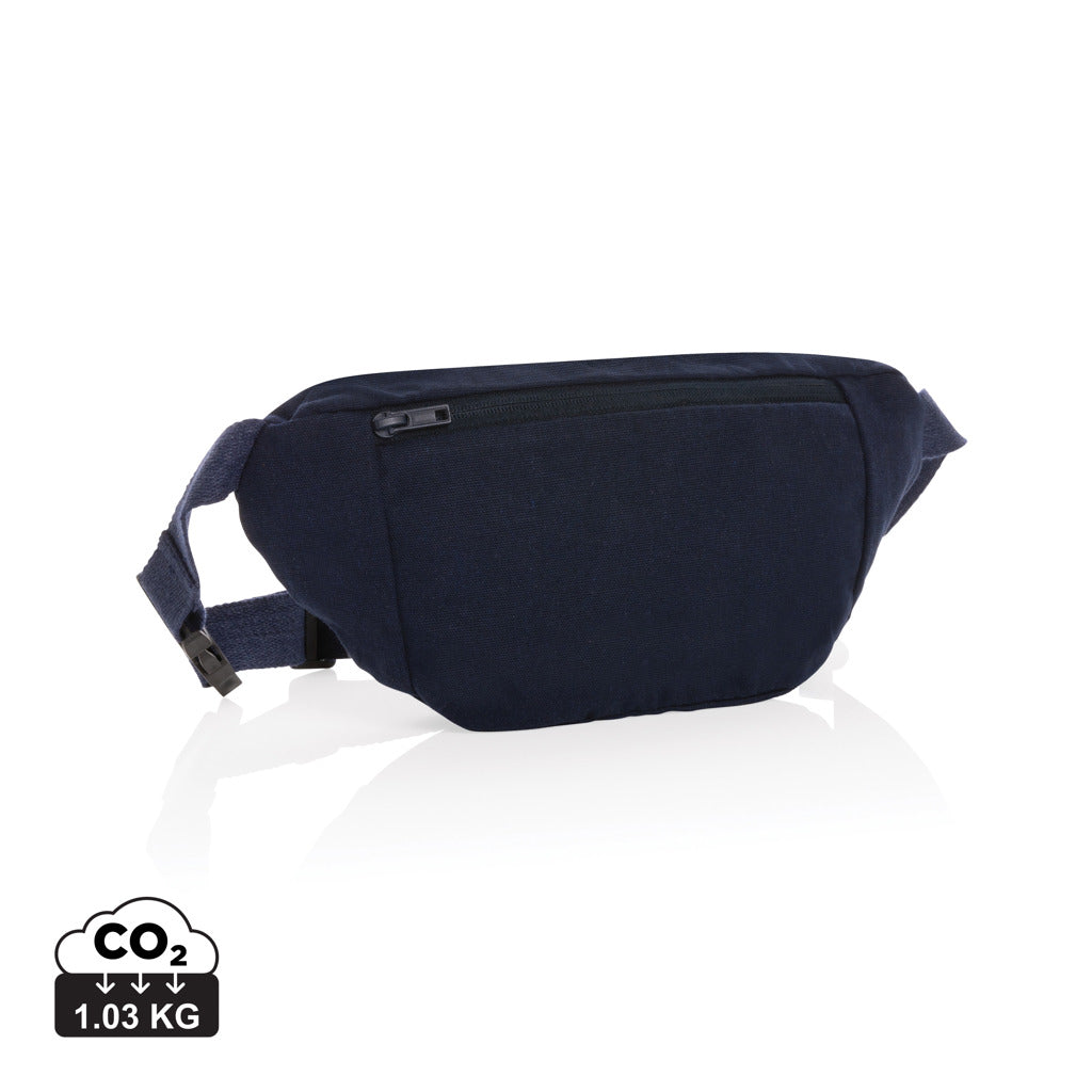 Impact AWARE™ 285gsm rcanvas hip bag undyed - Navy