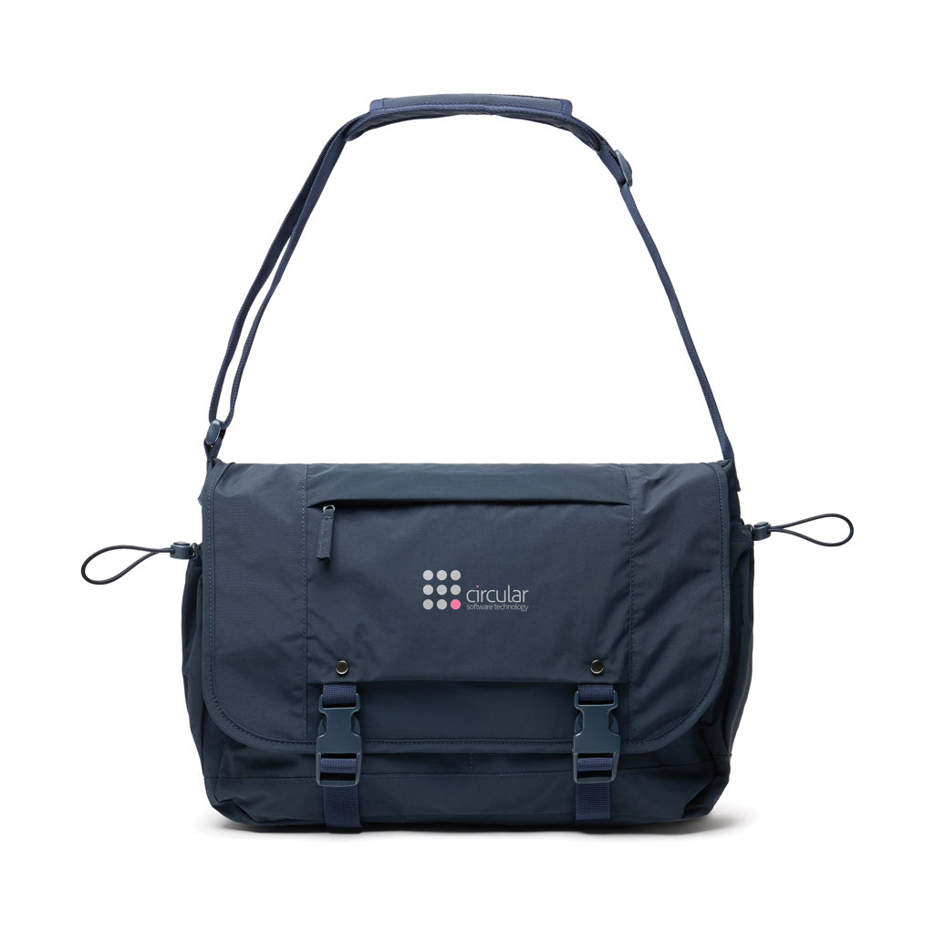 KENTO URBAN RCS recycled nylon 15.6 inch Messenger - Navy