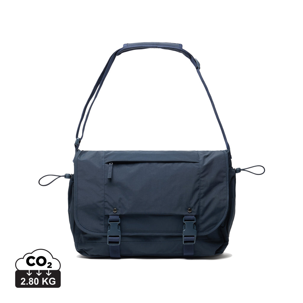 KENTO URBAN RCS recycled nylon 15.6 inch Messenger - Navy