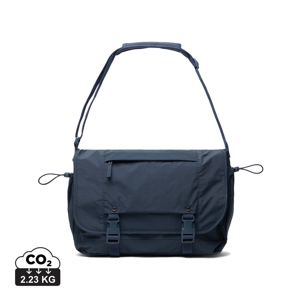 KENTO URBAN RCS recycled nylon 15.6 inch Messenger - Navy
