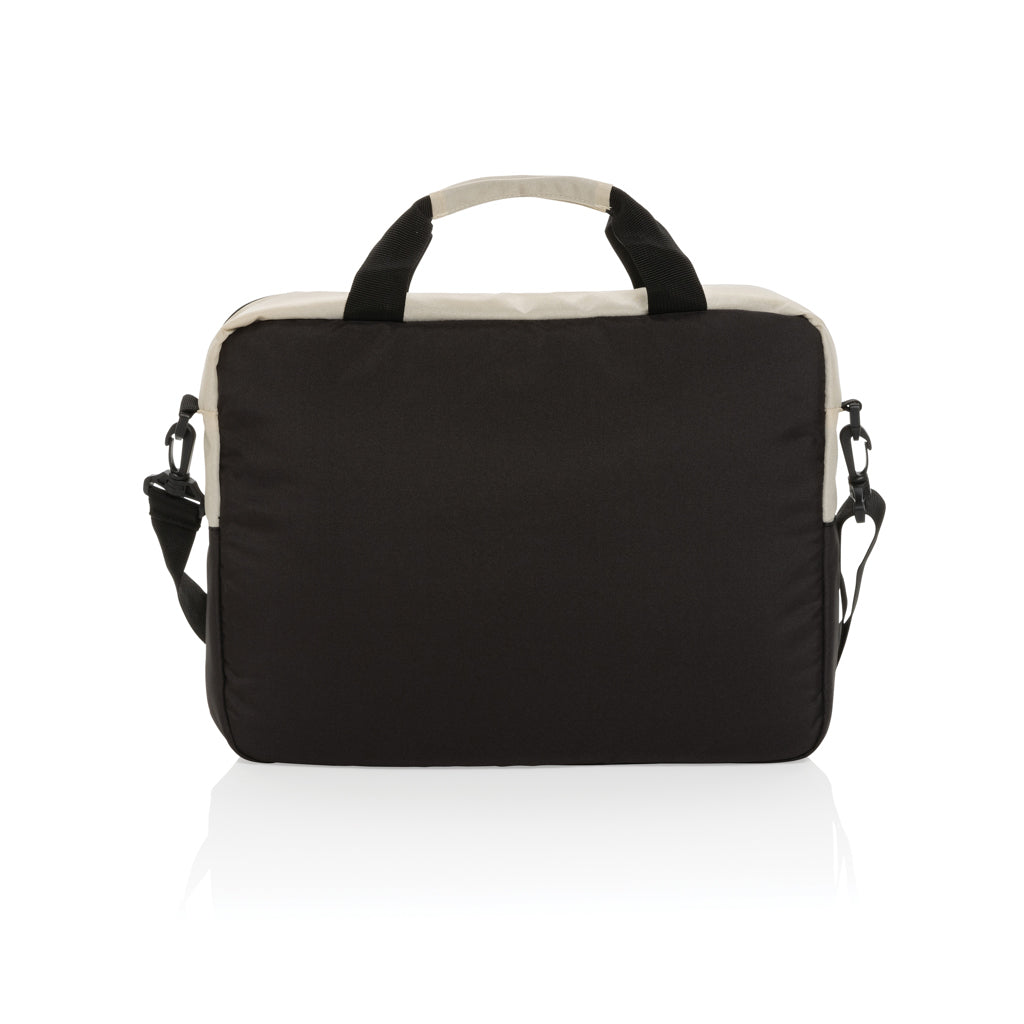Kazu AWARE™ RPET basic 15.6 inch laptop bag - Off White