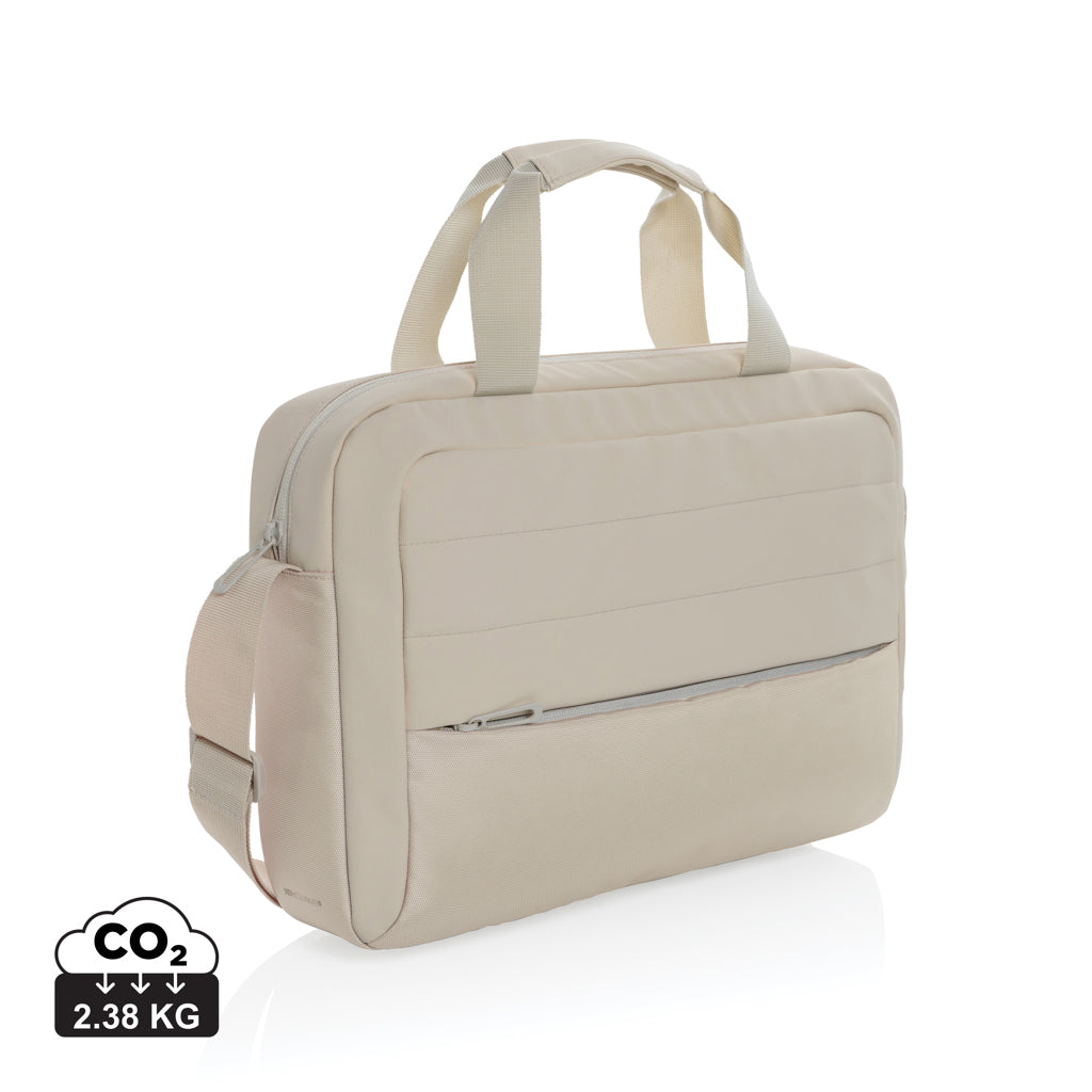 Armond AWARE™ RPET 15.6 inch laptop bag - Beige