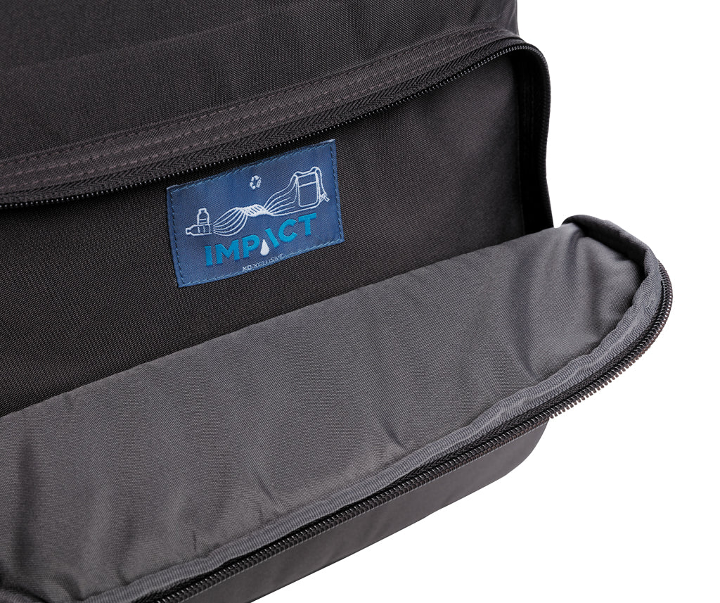 Impact AWARE™ RPET cooler backpack - Black