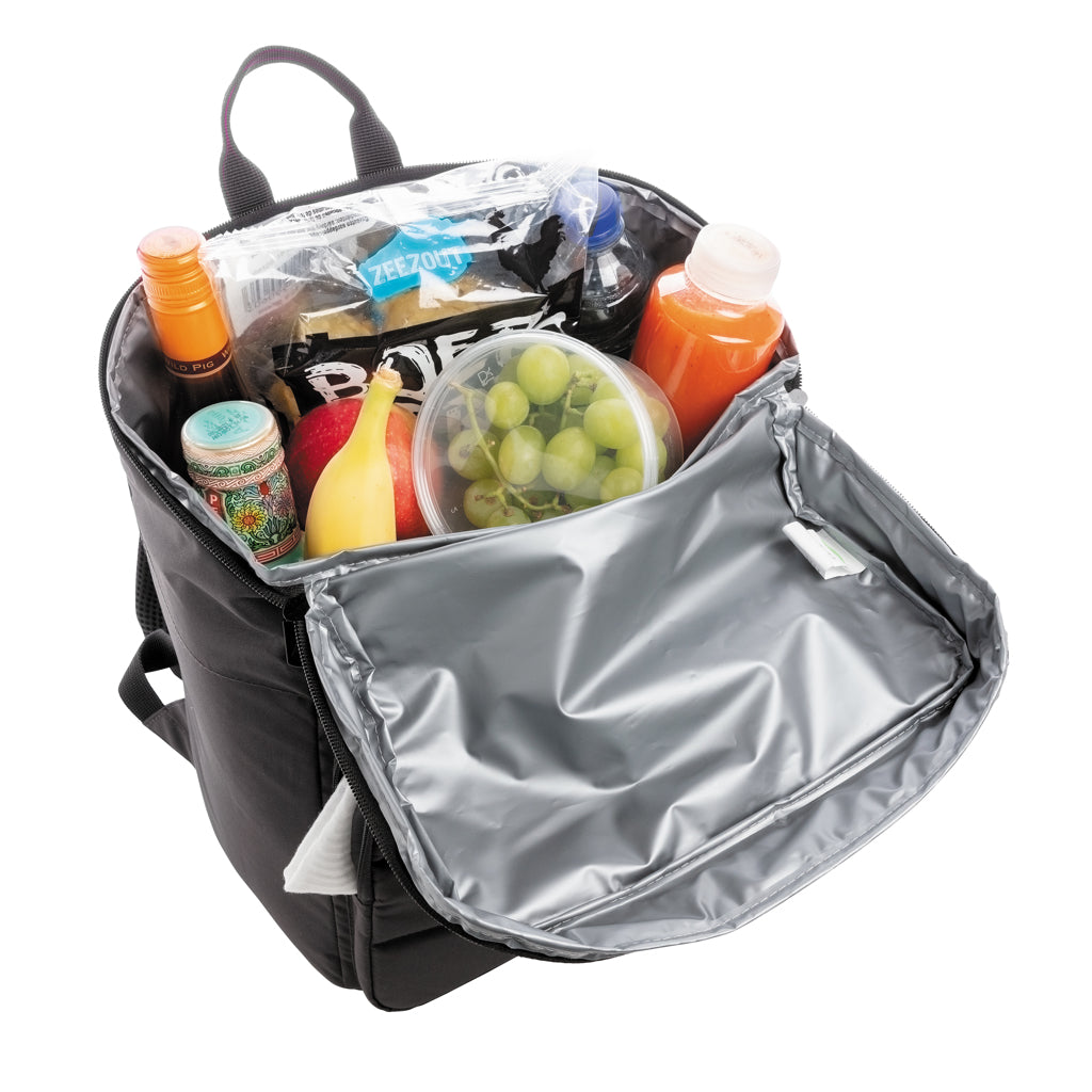 Impact AWARE™ RPET cooler backpack - Black