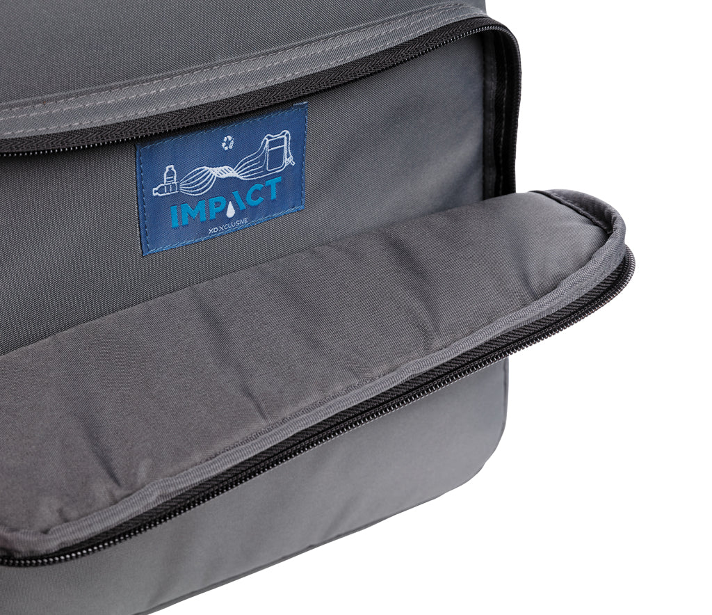 Impact AWARE™ RPET cooler backpack - Anthracite