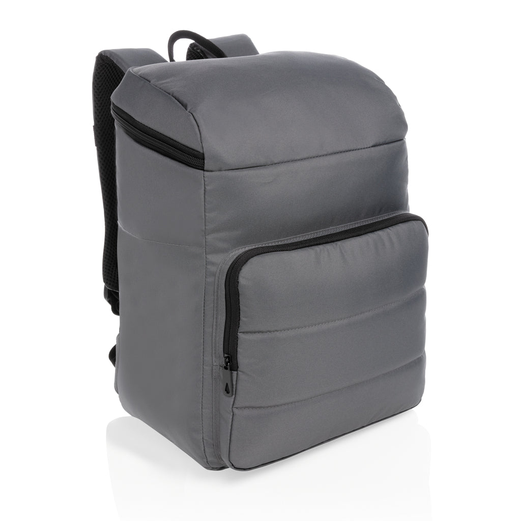 Impact AWARE™ RPET cooler backpack - Anthracite