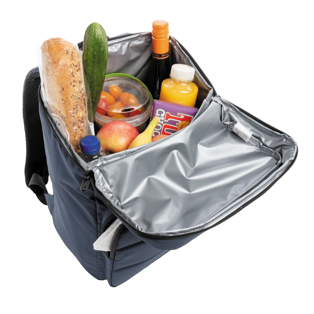 Impact AWARE™ RPET cooler backpack - Navy