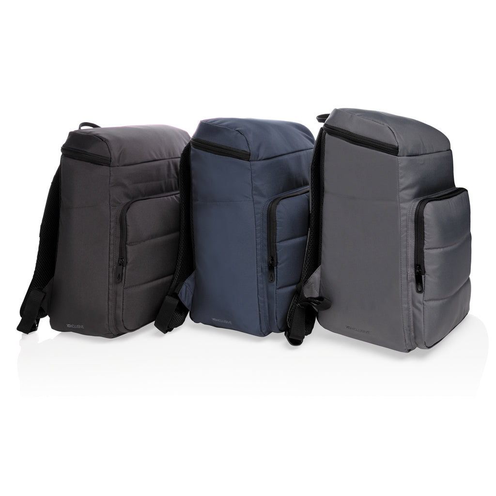 Impact AWARE™ RPET cooler backpack - Navy