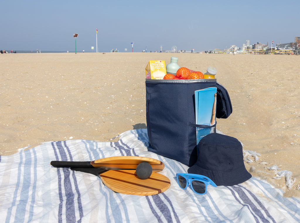 Sonny Aware™ RPET cooler backpack - Navy
