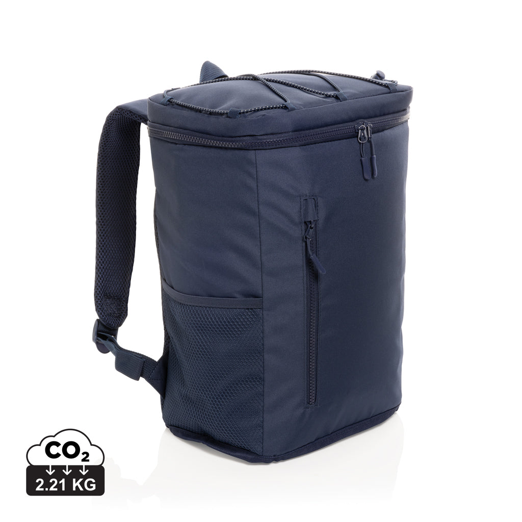 Sonny Aware™ RPET cooler backpack - Navy