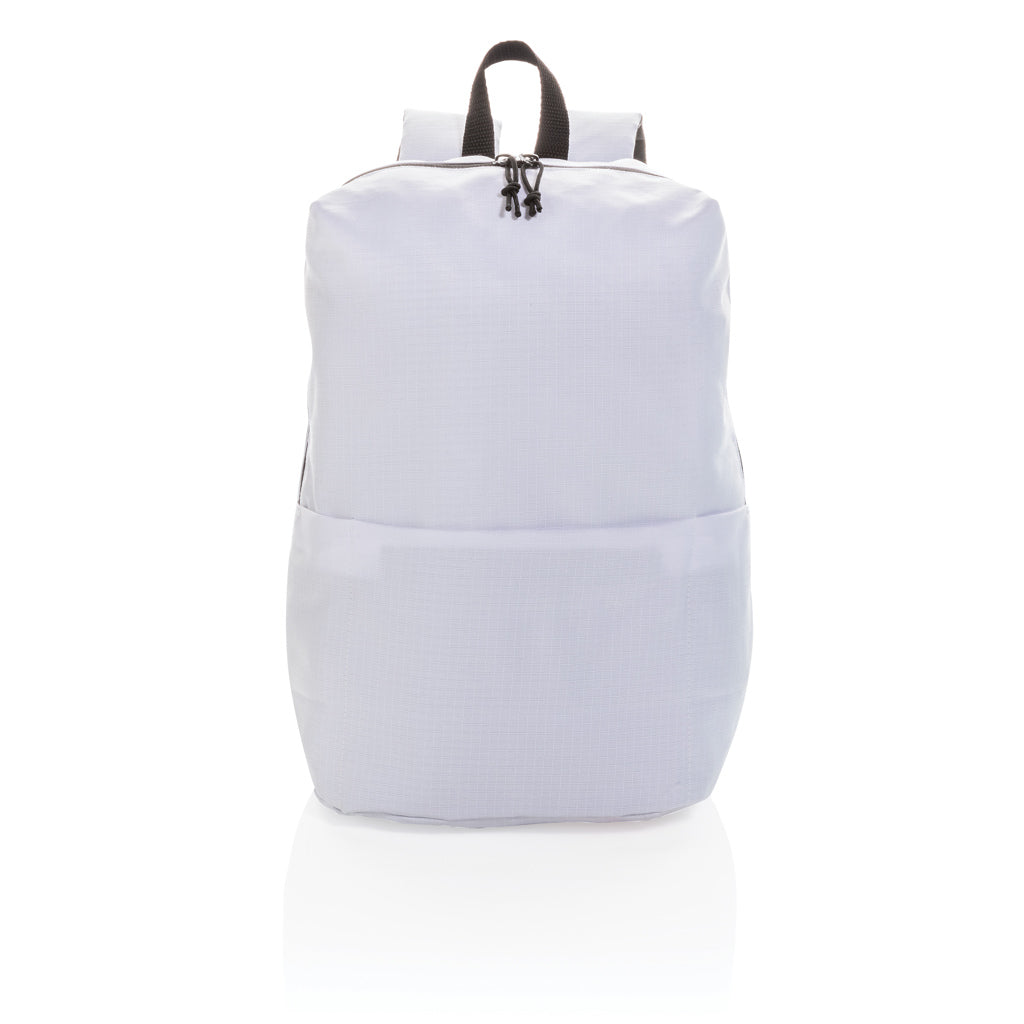 Casual backpack PVC free - White