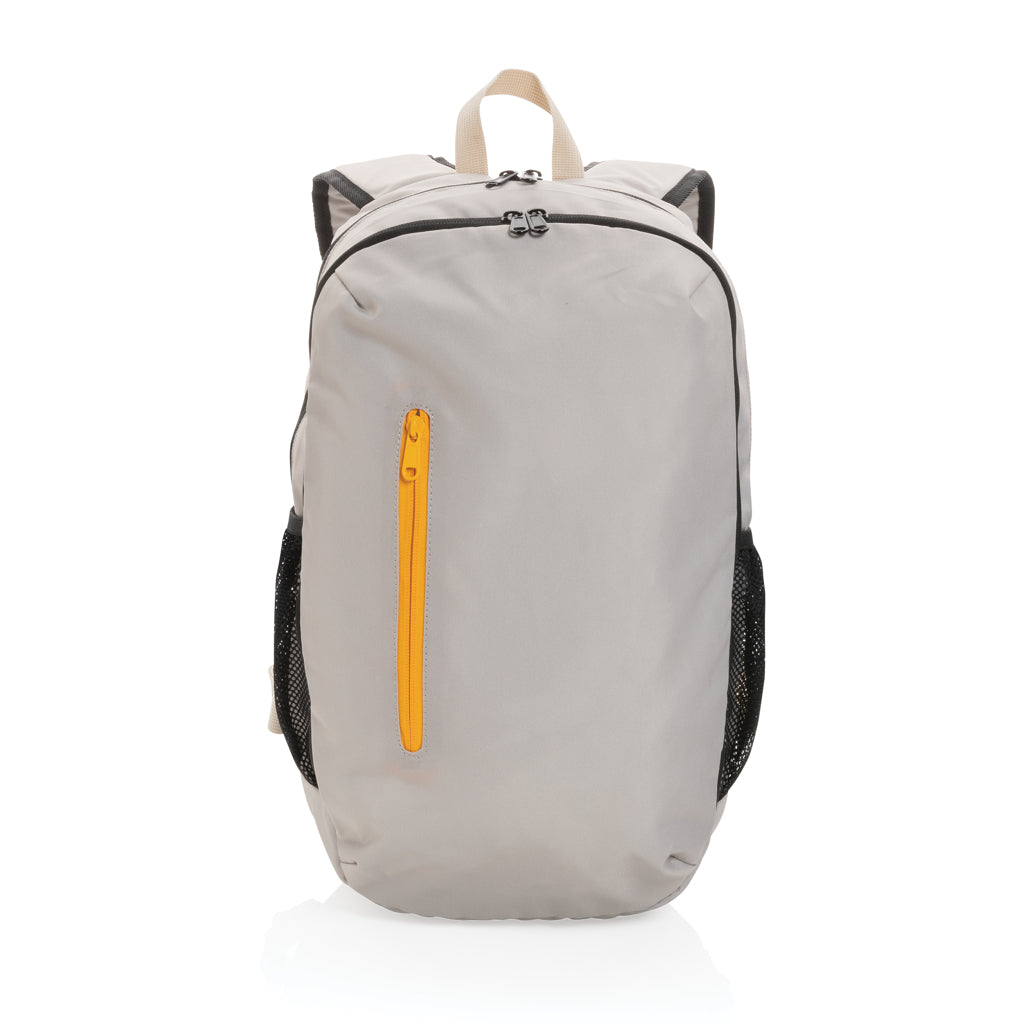 Impact AWARE™ 300D RPET casual backpack - White