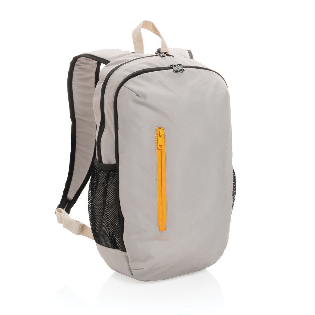 Impact AWARE™ 300D RPET casual backpack - White
