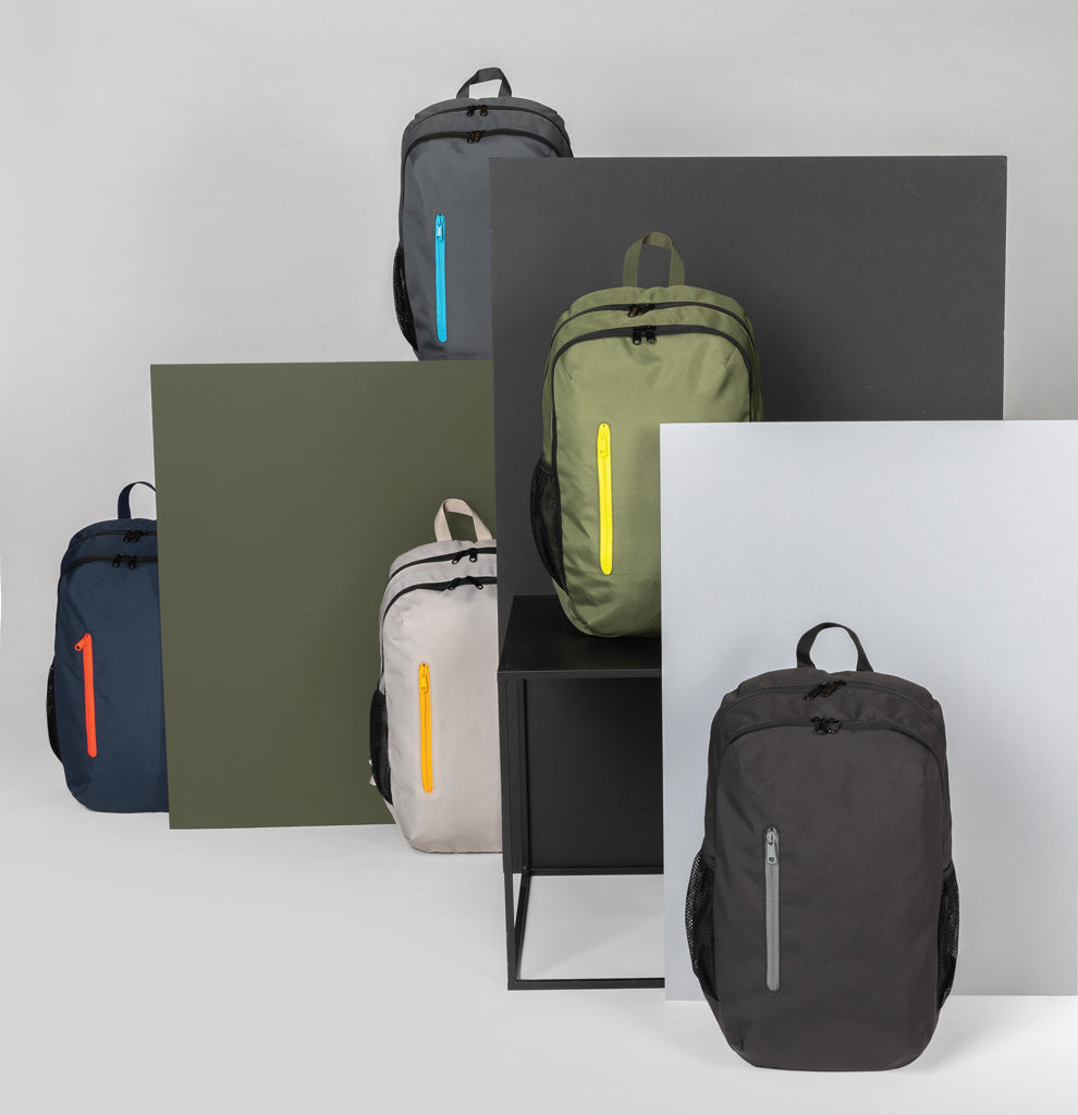 Impact AWARE™ 300D RPET casual backpack - White