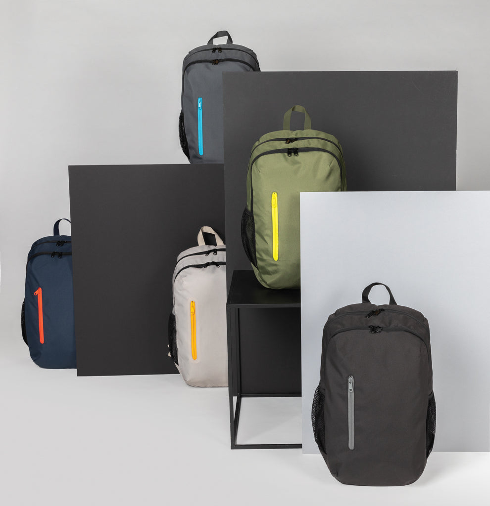 Impact AWARE™ 300D RPET casual backpack - White