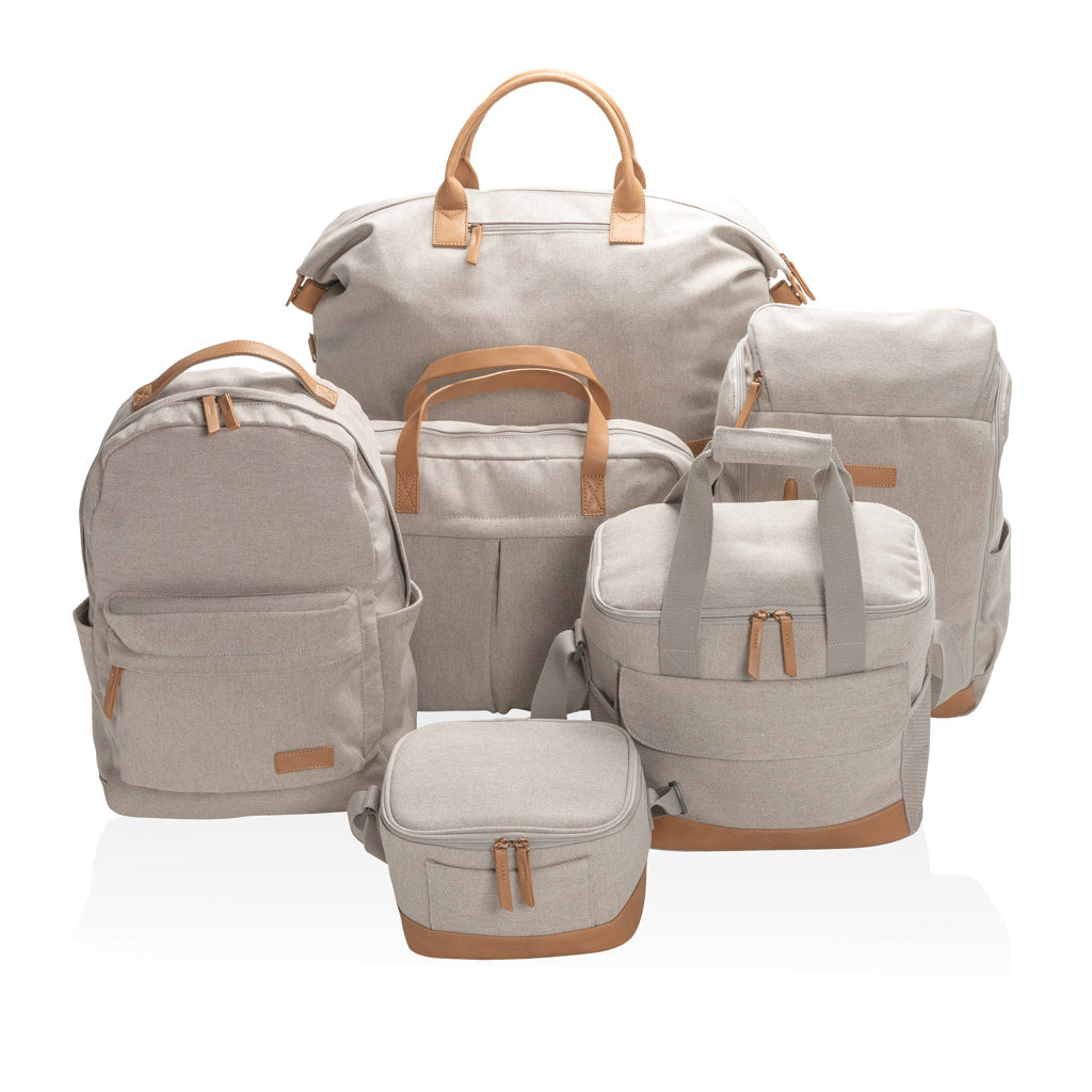 Impact AWARE™ 16 oz. recycled canvas 15' laptop backpack - Grey