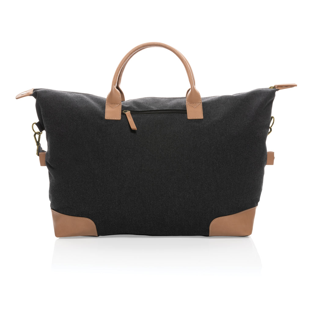 Impact AWARE™ 16 oz. rcanvas large weekend bag - Black