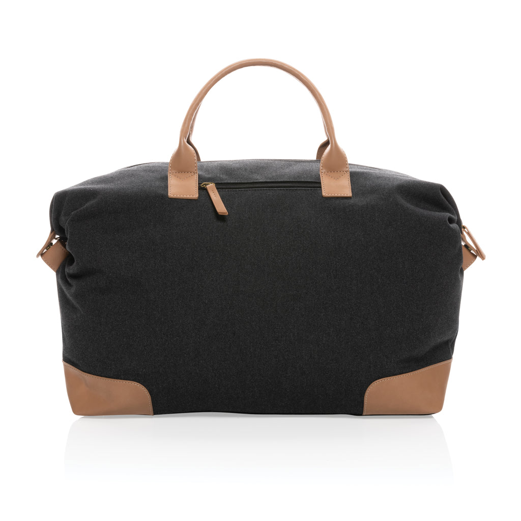 Impact AWARE™ 16 oz. rcanvas large weekend bag - Black