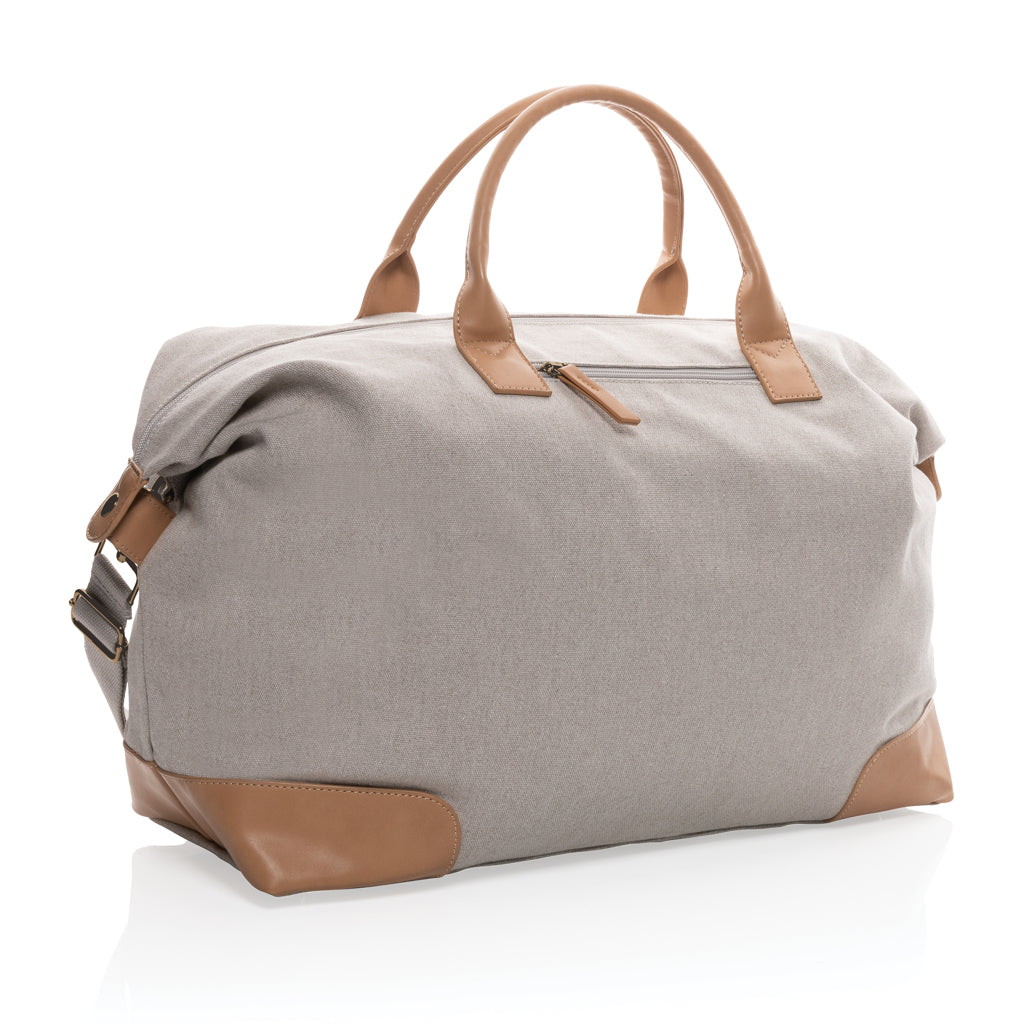 Impact AWARE™ 16 oz. rcanvas large weekend bag - Grey