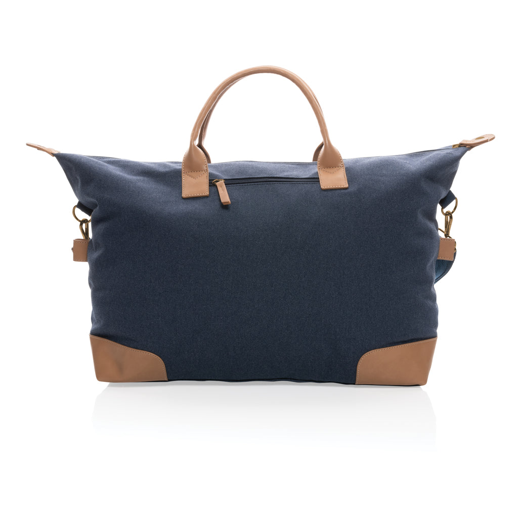 Impact AWARE™ 16 oz. rcanvas large weekend bag - Blue