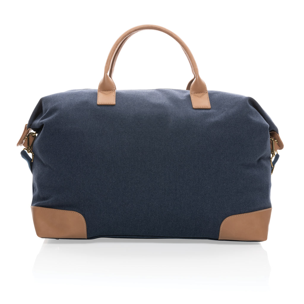 Impact AWARE™ 16 oz. rcanvas large weekend bag - Blue