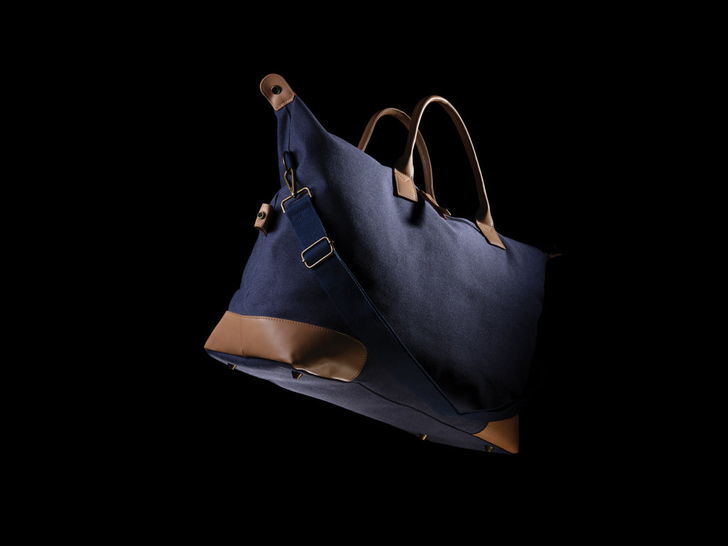 Impact AWARE™ 16 oz. rcanvas large weekend bag - Blue