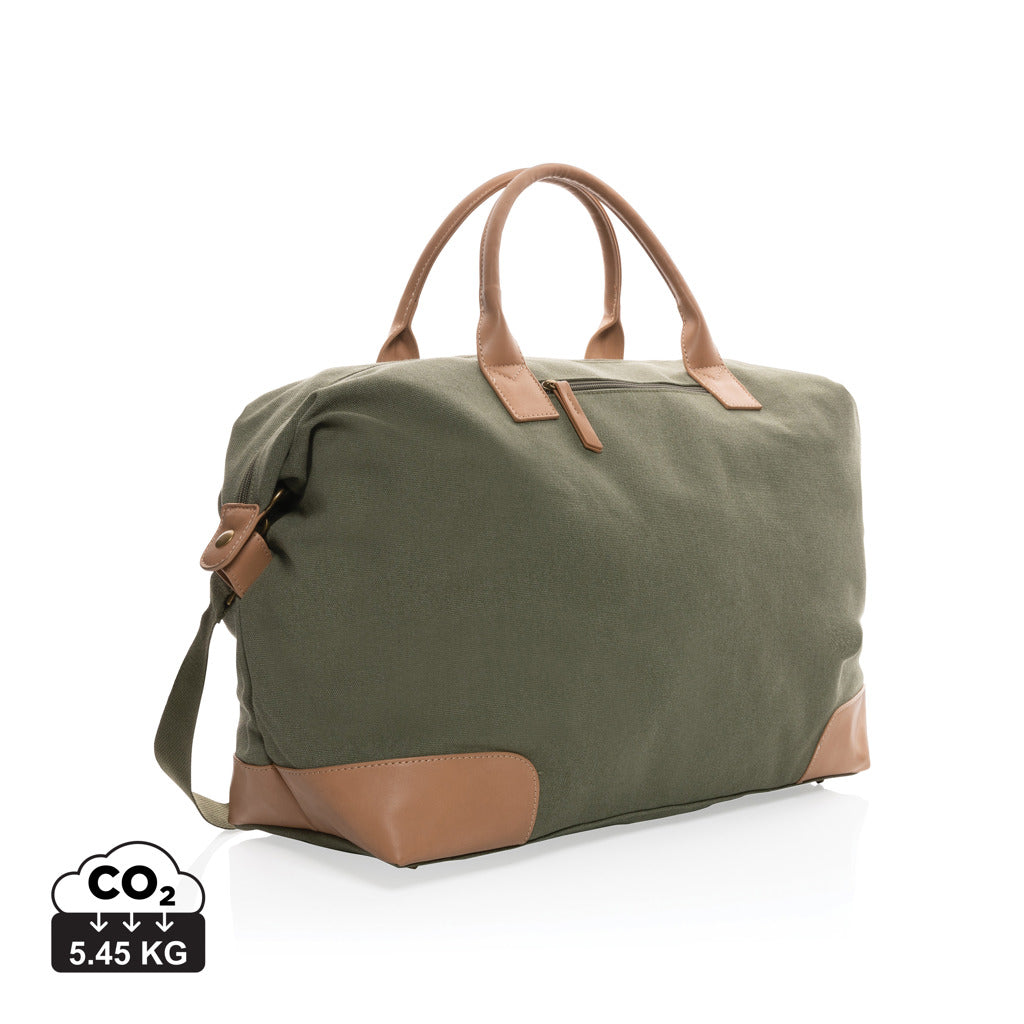 Impact AWARE™ 16 oz. rcanvas large weekend bag - Green