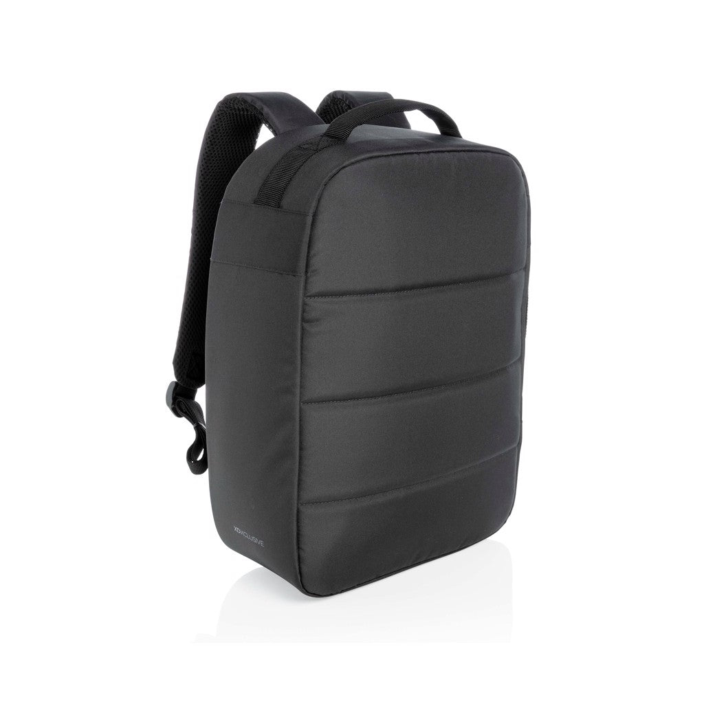 Impact AWARE™ RPET anti-theft 15.6' laptop backpack - Black