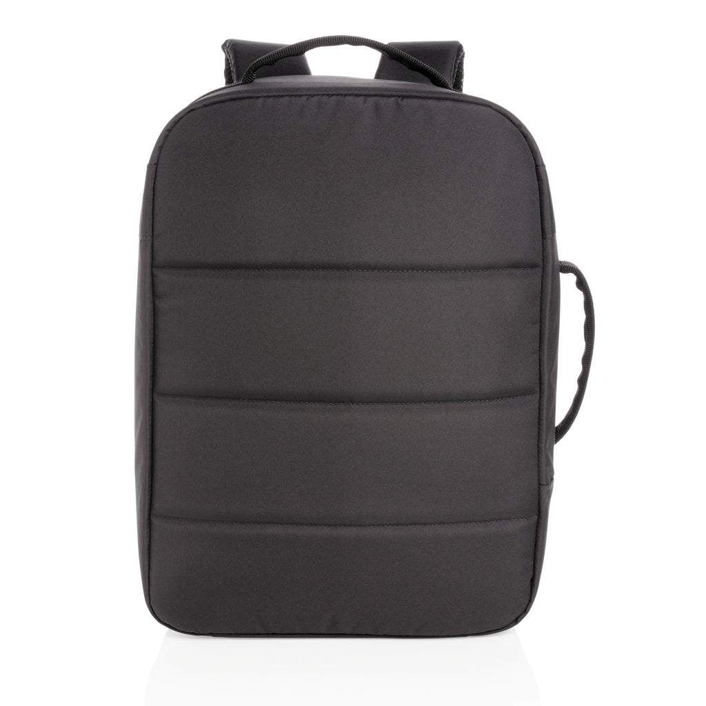 Impact AWARE™ RPET anti-theft 15.6' laptop backpack - Black
