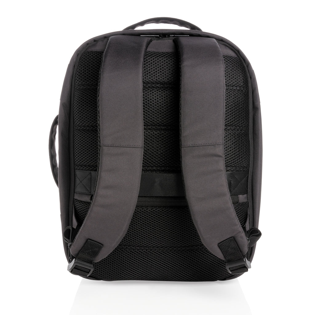 Impact AWARE™ RPET anti-theft 15.6' laptop backpack - Black