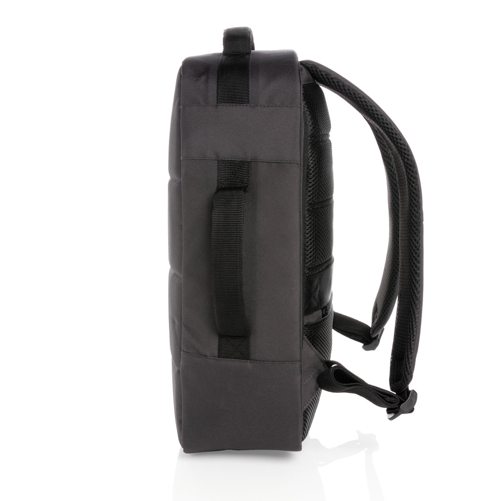 Impact AWARE™ RPET anti-theft 15.6' laptop backpack - Black