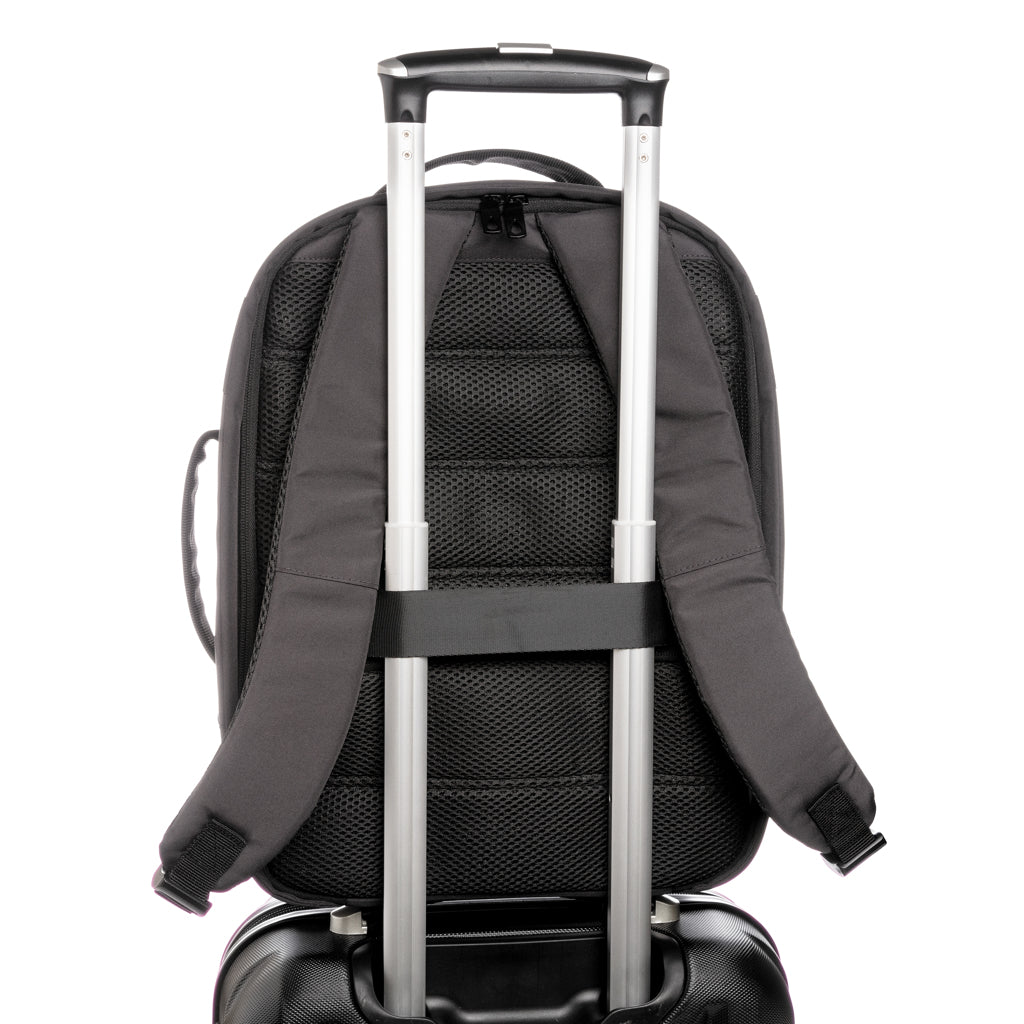 Impact AWARE™ RPET anti-theft 15.6' laptop backpack - Black
