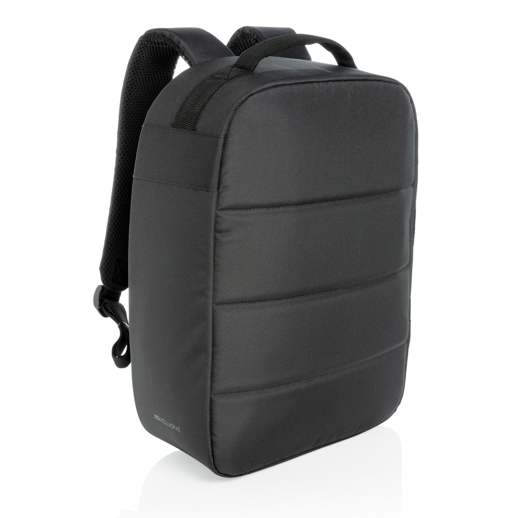 Impact AWARE™ RPET anti-theft 15.6' laptop backpack - Black