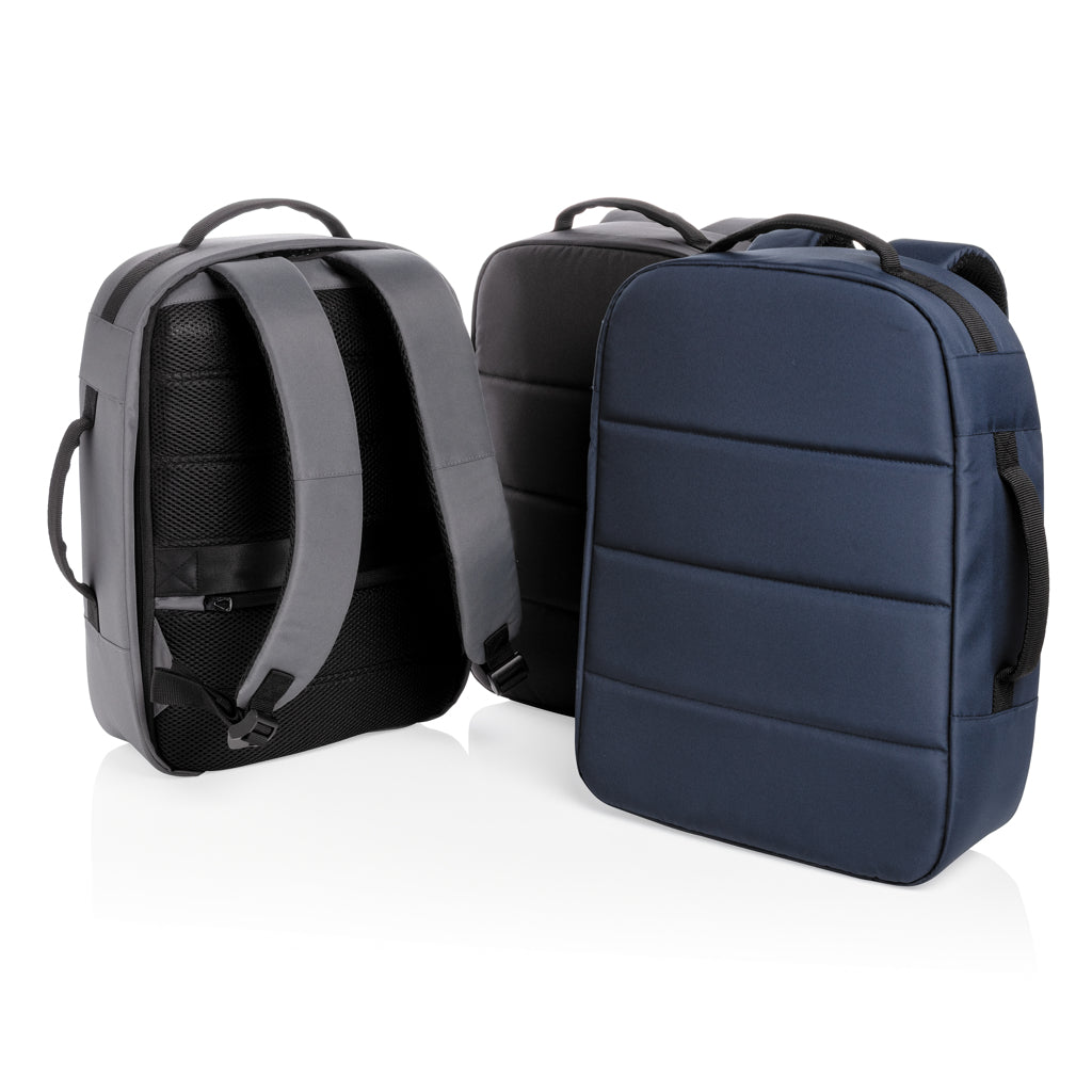 Impact AWARE™ RPET anti-theft 15.6' laptop backpack - Black