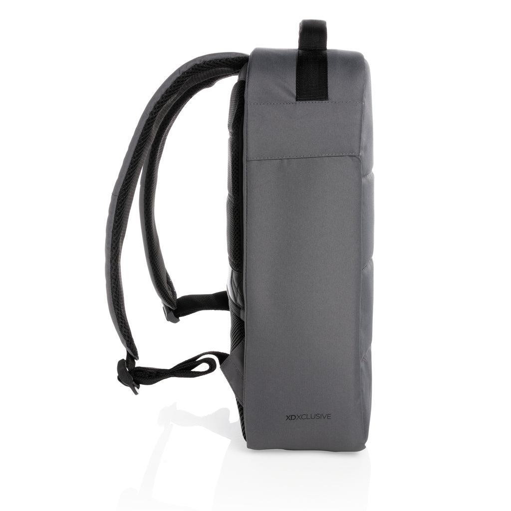Impact AWARE™ RPET anti-theft 15.6' laptop backpack - Anthracite