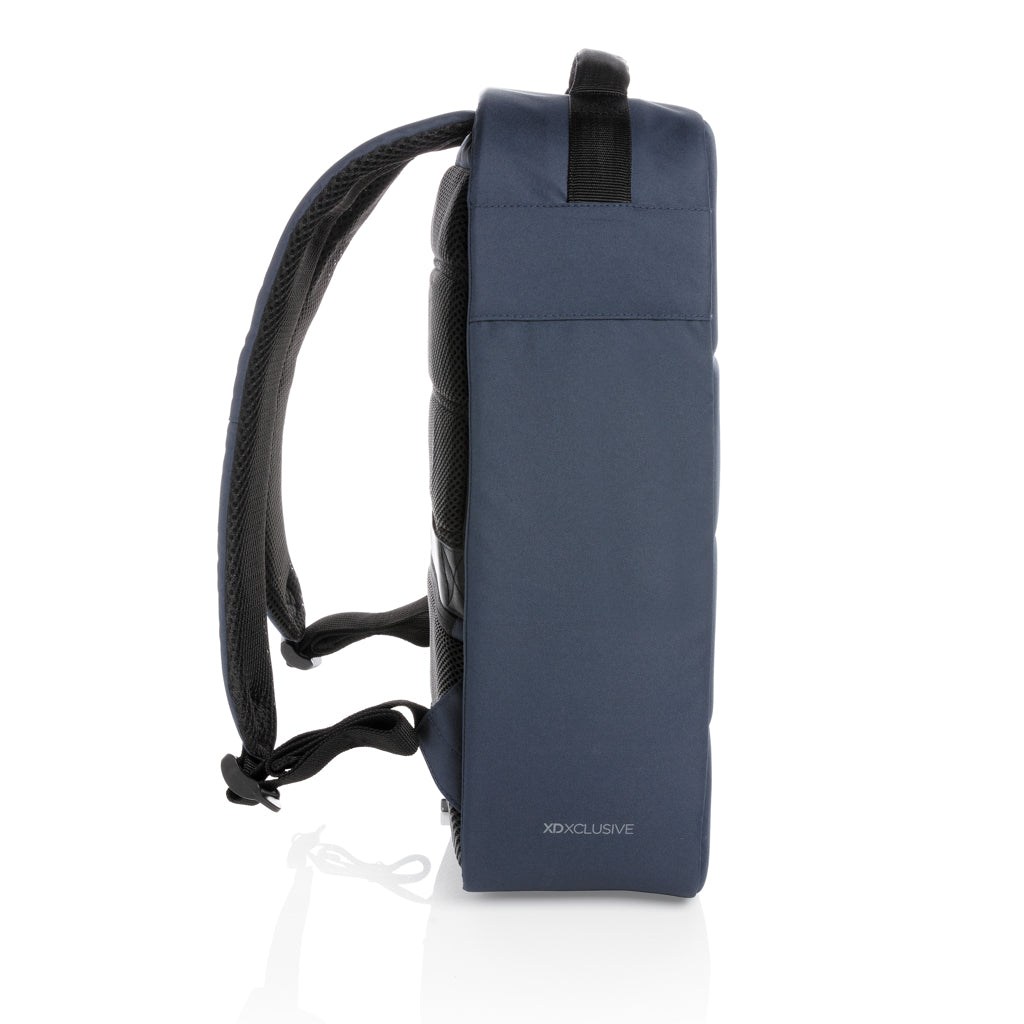 Impact AWARE™ RPET anti-theft 15.6' laptop backpack - Navy