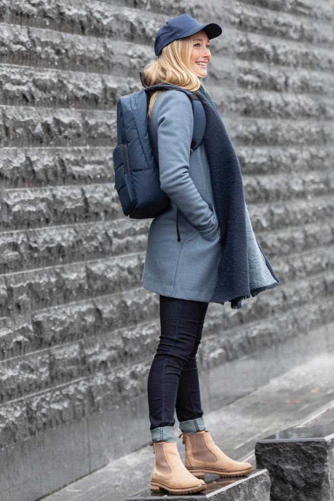 Impact AWARE™ RPET Basic 15.6' laptop backpack - Navy