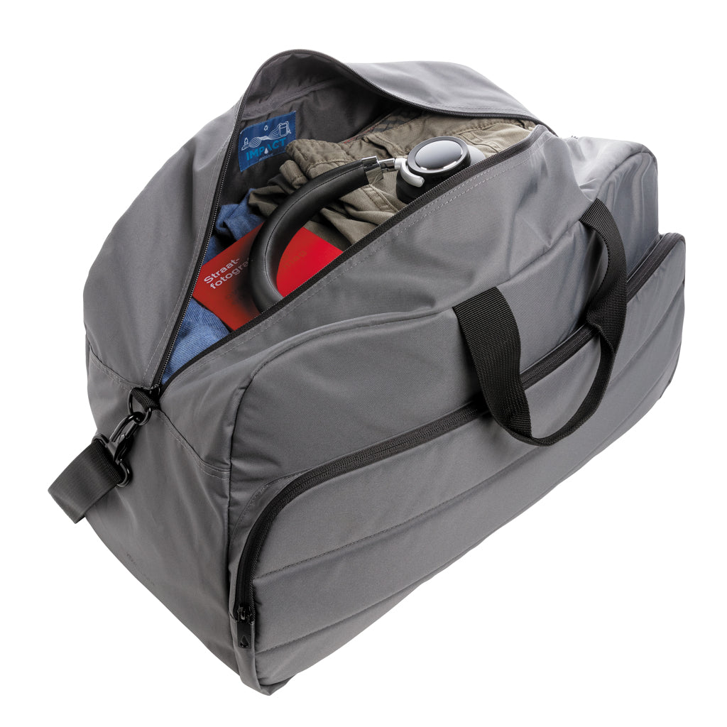 Impact AWARE™ RPET weekend duffel - Anthracite