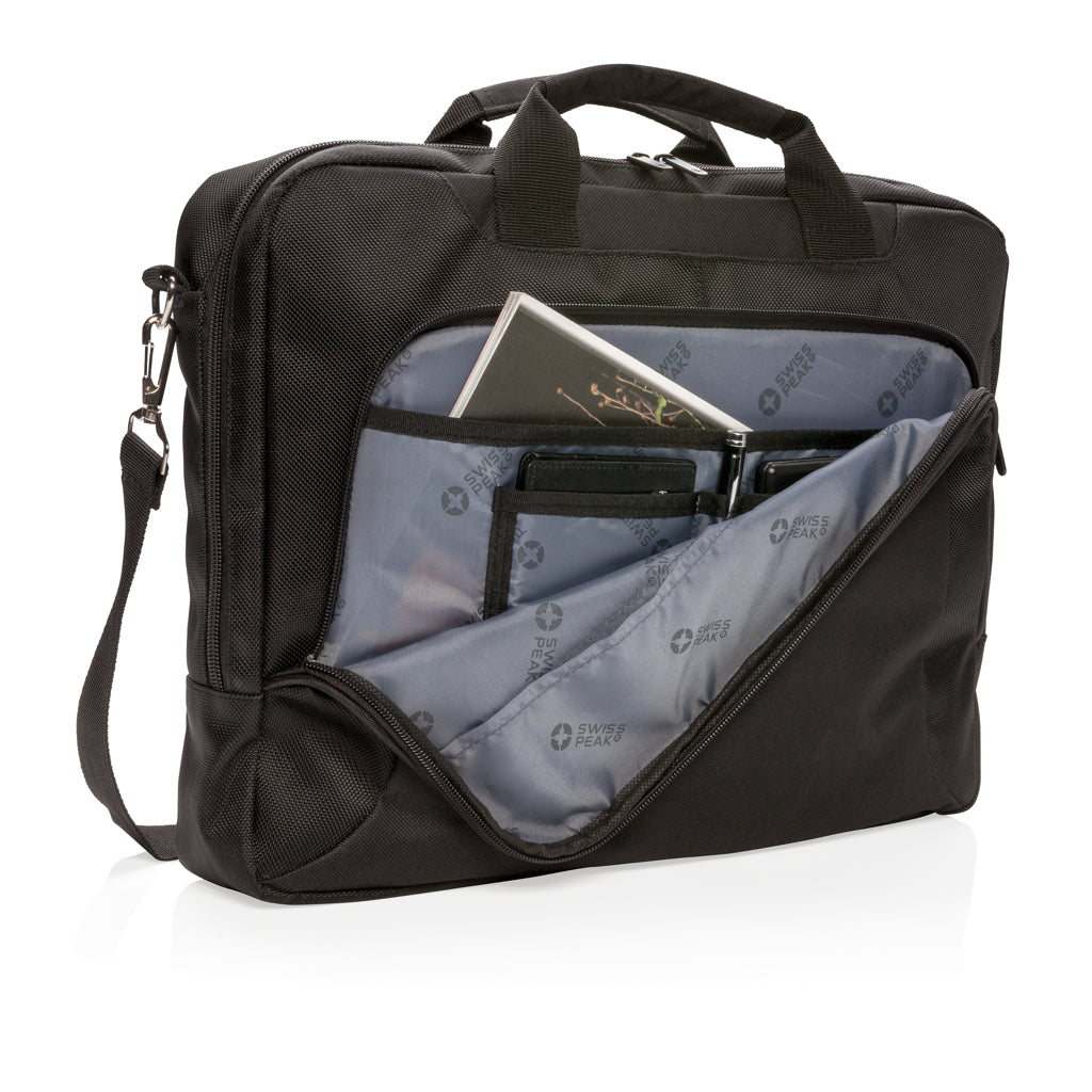 Deluxe 15” laptop bag - Black