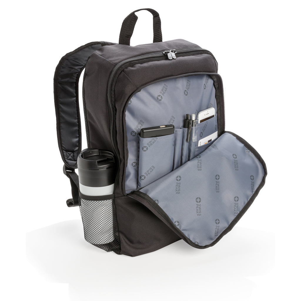 17” business laptop backpack - Black