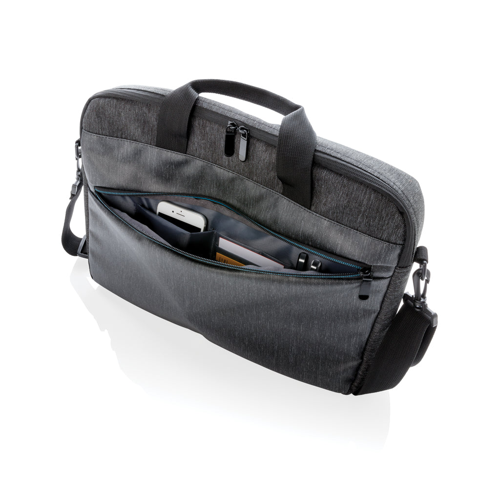 900D laptop bag PVC free - Black