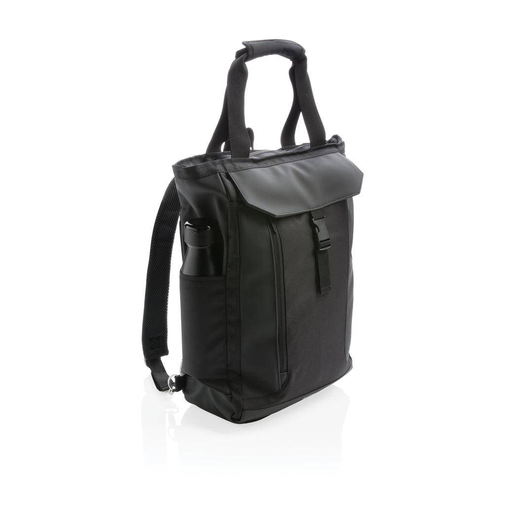 Swiss Peak RFID 15' laptop totepack PVC free - Black
