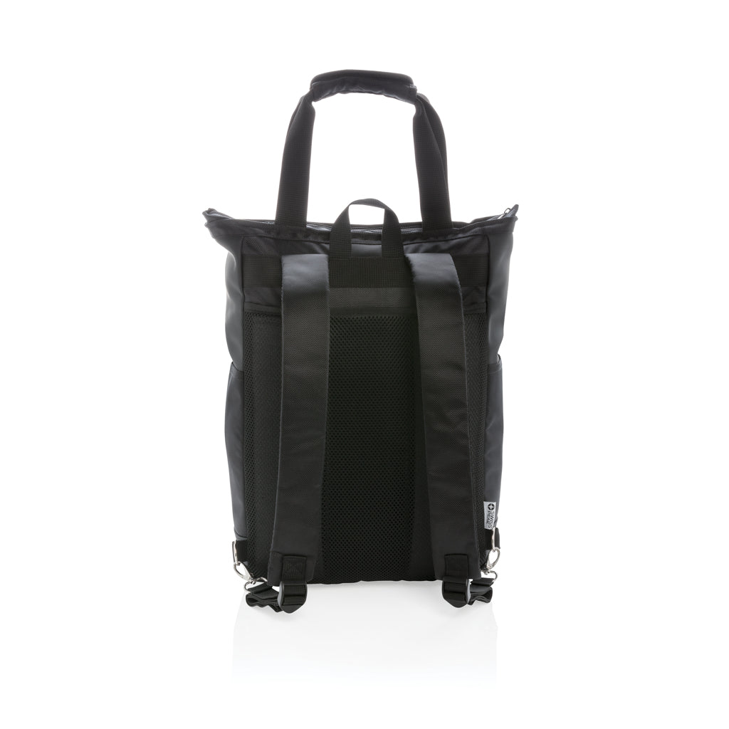 Swiss Peak RFID 15' laptop totepack PVC free - Black